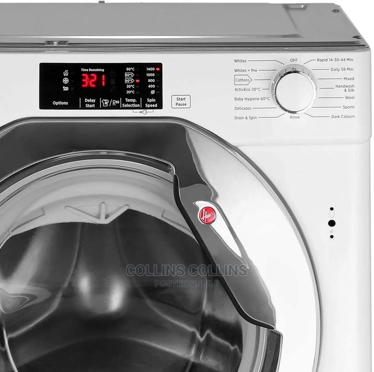 Hoover Hbwm814dc-80 8kg 1400rpm Integrated Washing Machine