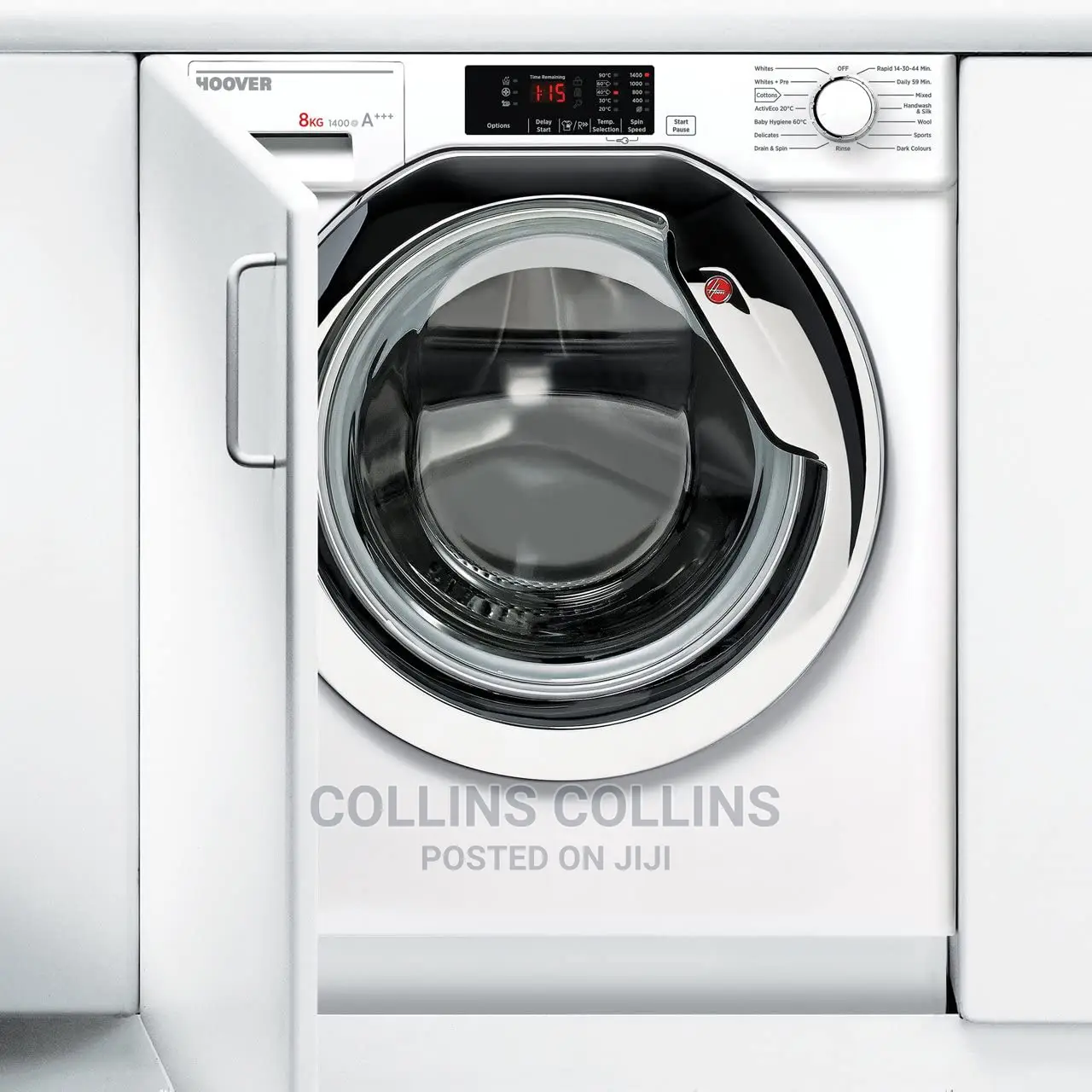 Hoover Hbwm814dc-80 8kg 1400rpm Integrated Washing Machine