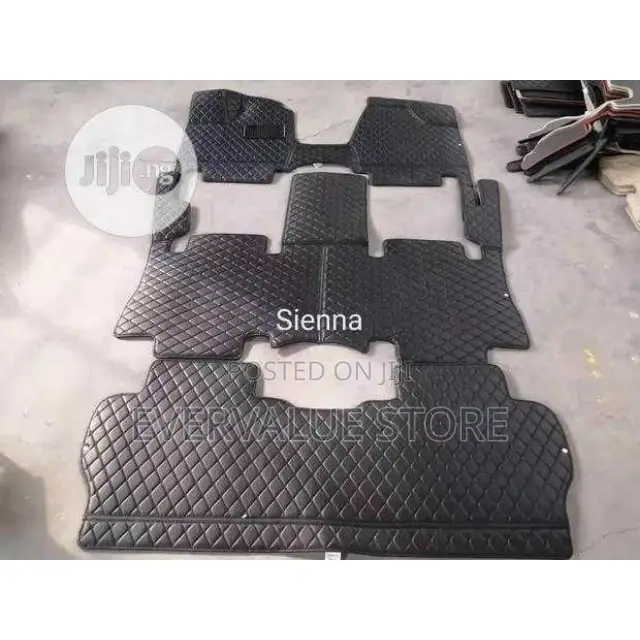 Toyota Sienna 2004-10 Tiles 7 Seater Customised Floor Mat