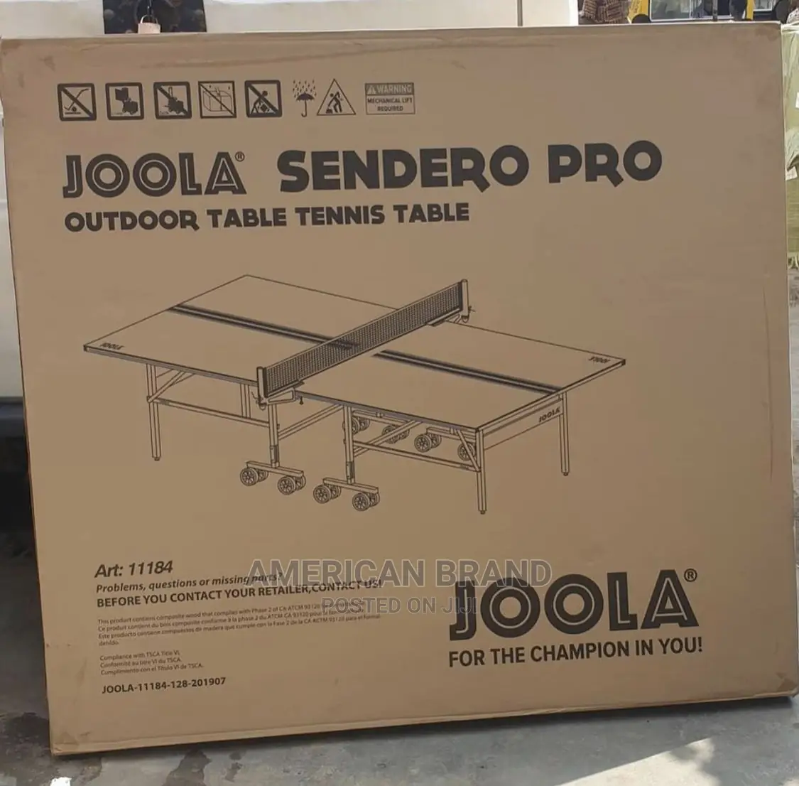 Outdoor/Waterproof Table Tennis Board With Full Accessories