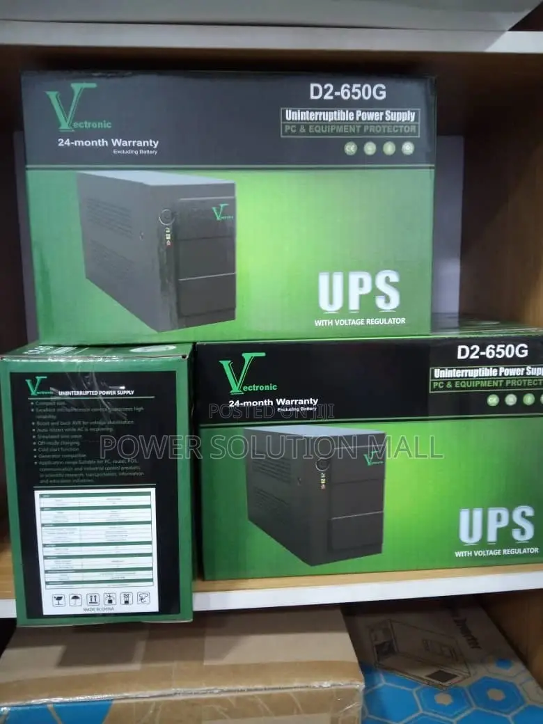 0.65kva (650va) Vetronics Inline-Interactive UPS