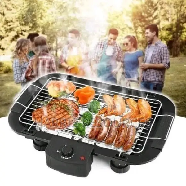 2000w Smokeless Electric Barbeque Grill BBQ Griddle Meat