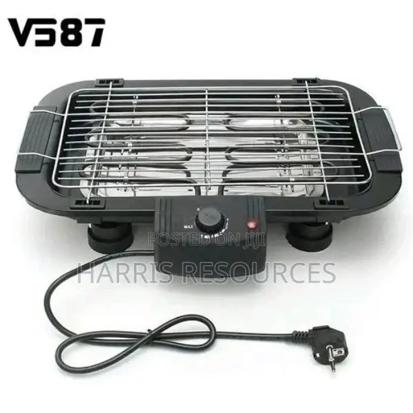 2000w Smokeless Electric Barbeque Grill BBQ Griddle Meat
