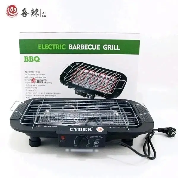 2000w Smokeless Electric Barbeque Grill BBQ Griddle Meat