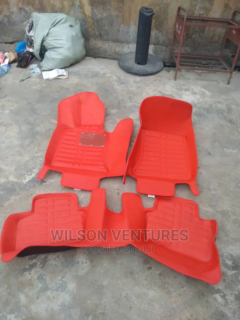 2007-2011 Toyota Camry Leather Mats Red