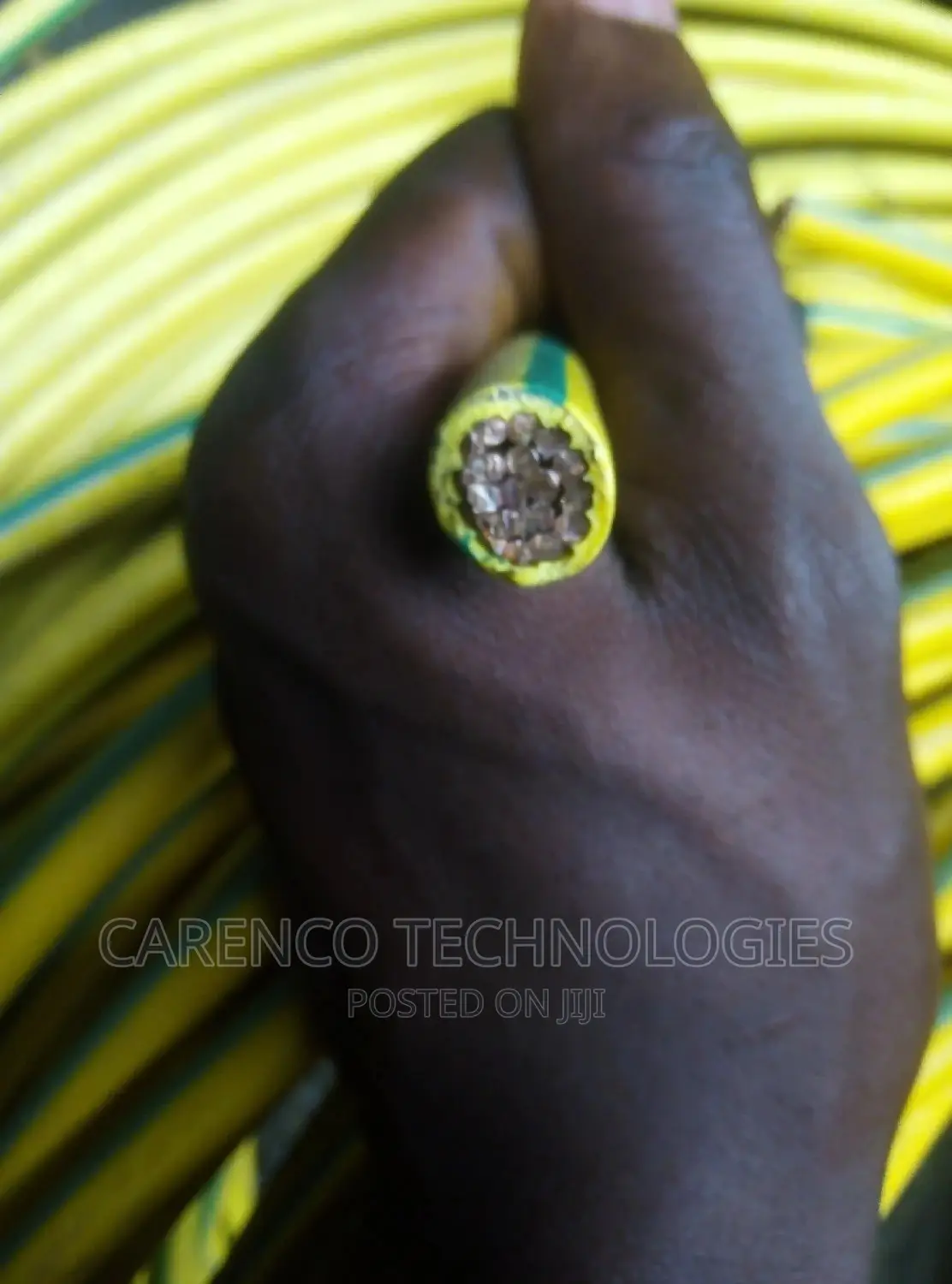 70mm 1core Single Cable, Green And Yellow (Earth Cable)