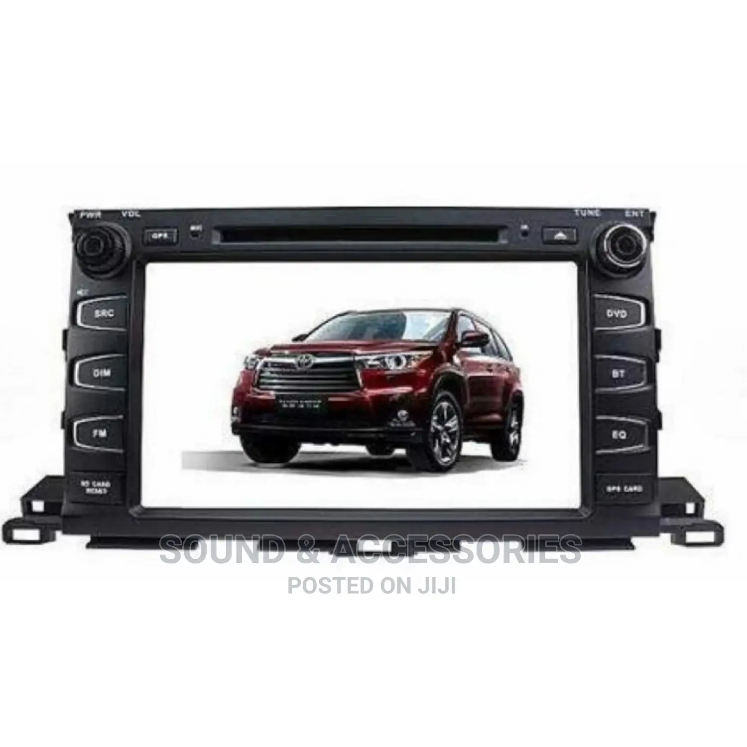 Toyota Highlander 2014-2018 Car DVD Player + Reverse Camera