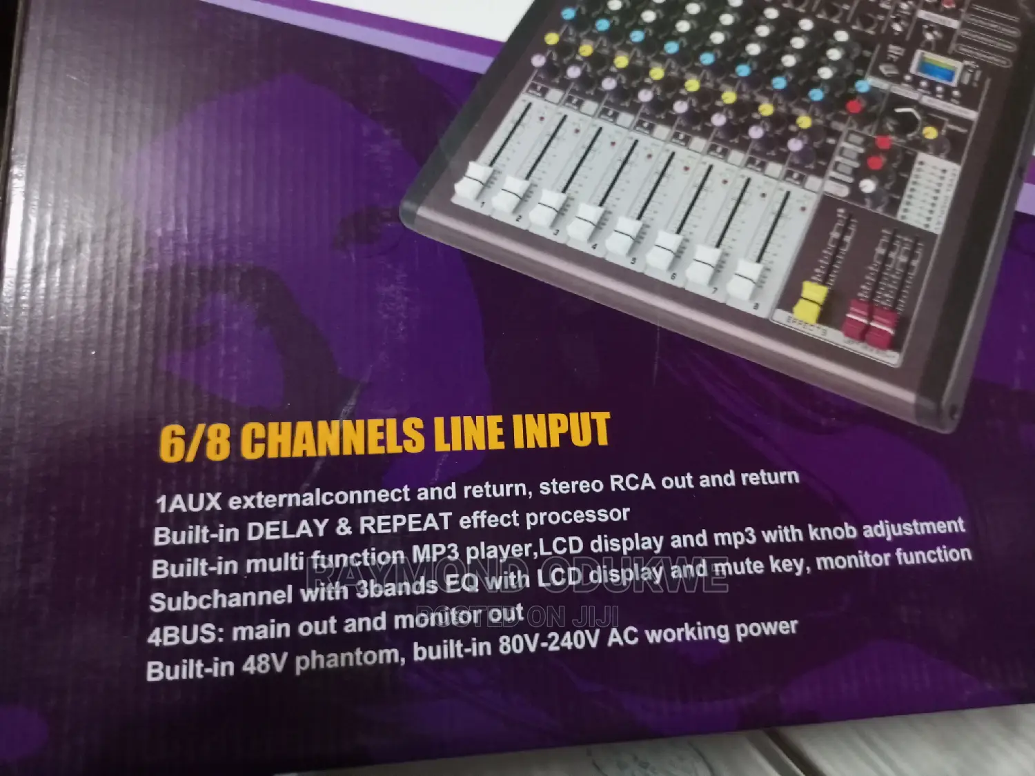 Yamaha 6/8 Channels Music Mixer With Usb
