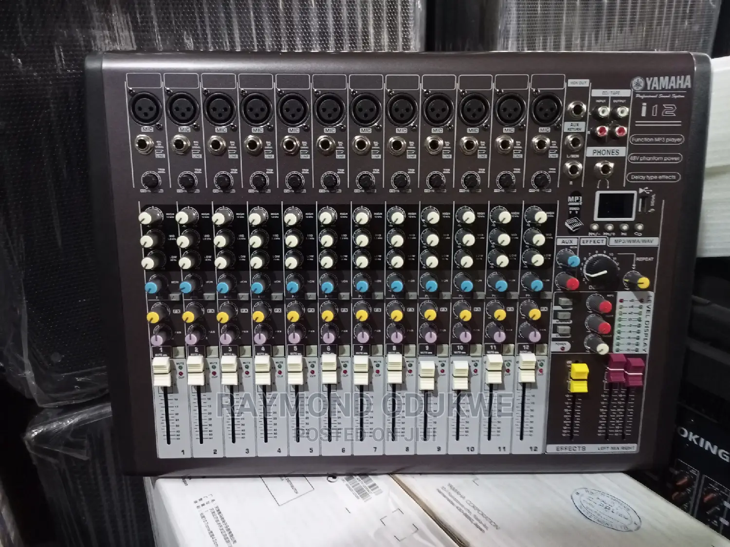 Yamaha 6/8 Channels Music Mixer With Usb