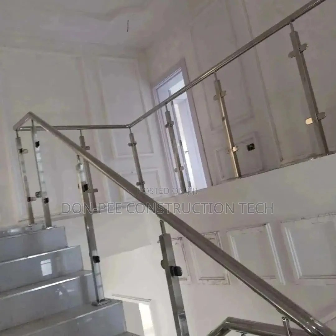 Plane Glass Handrail Sus 304