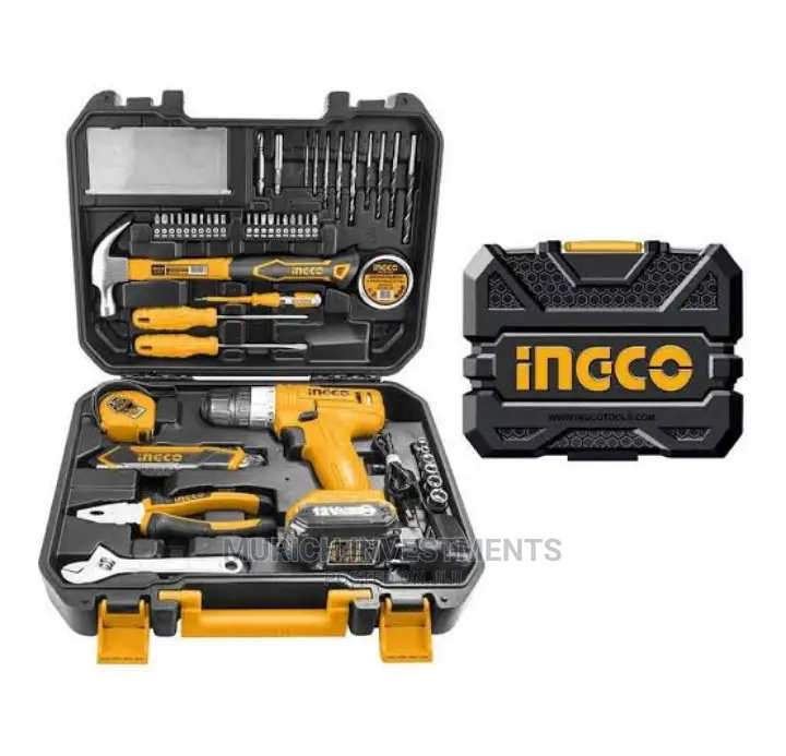 12V Li-Ion Cordless Drill 127pcs Tool KIT Set