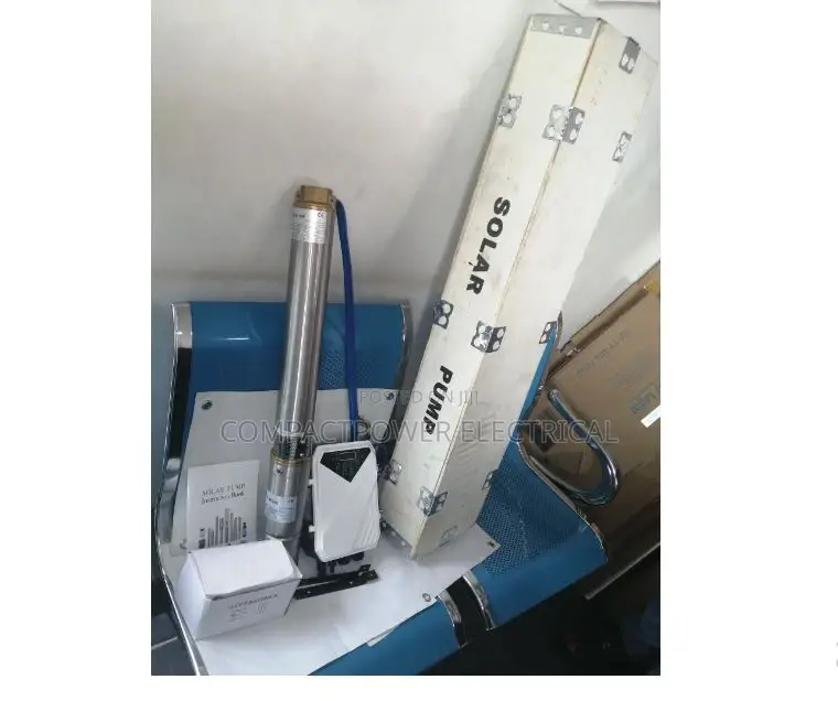 0.8HP (600watts) 80m Head Submersible Solar Pump 3500liter/H