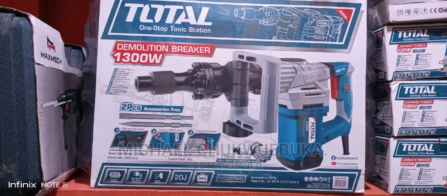 Total Demolition Breaker 1300w