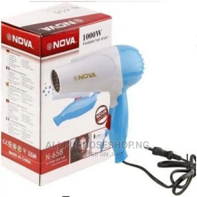 Nova Hair Dryer 1000watt