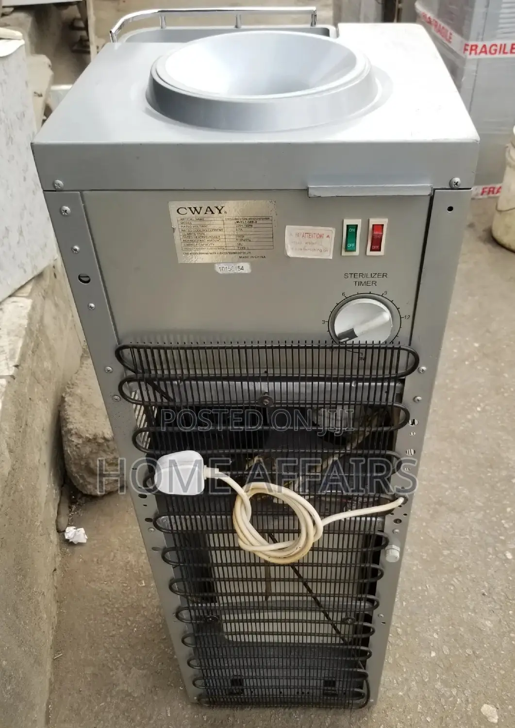 Cway Water Dispenser + Hot Cold Dispenser [Pay Ondelivery]
