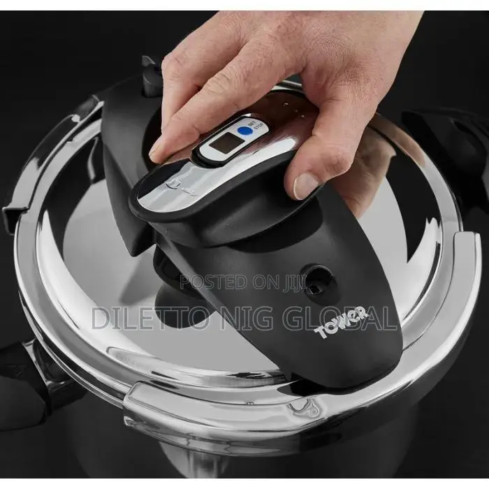 Tower One-Touch Ultima 4l Pressure Cooker Stainless Steel
