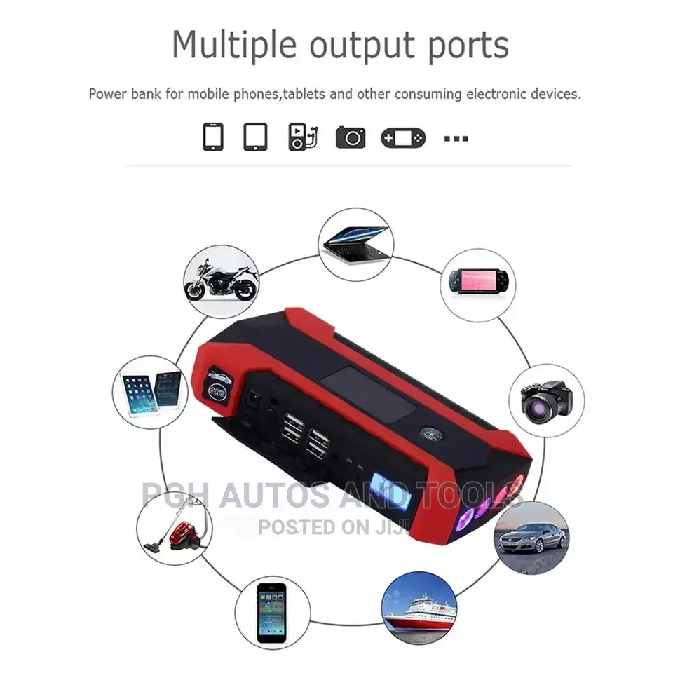 Car Battery Jumpstarter + (1yr Warranty)