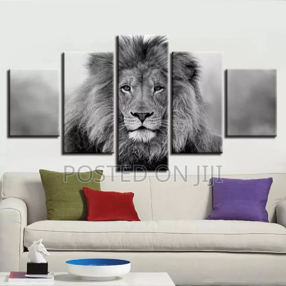 Amazing Animal 5panel Canvas