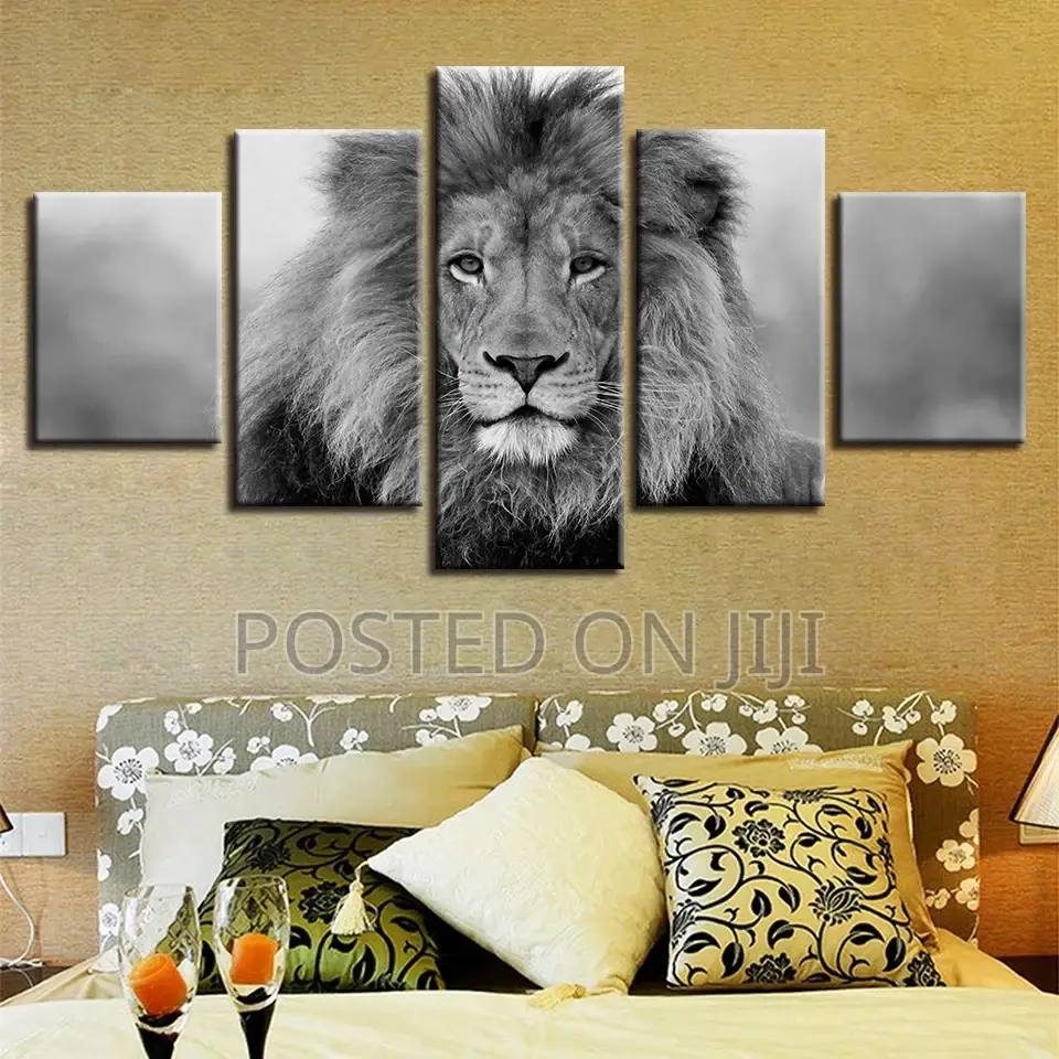 Amazing Animal 5panel Canvas