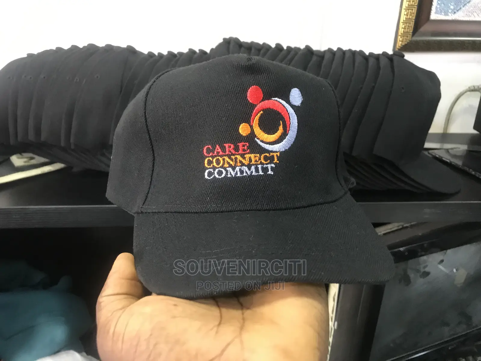 Monogram Cap Design - Moq 50pcs