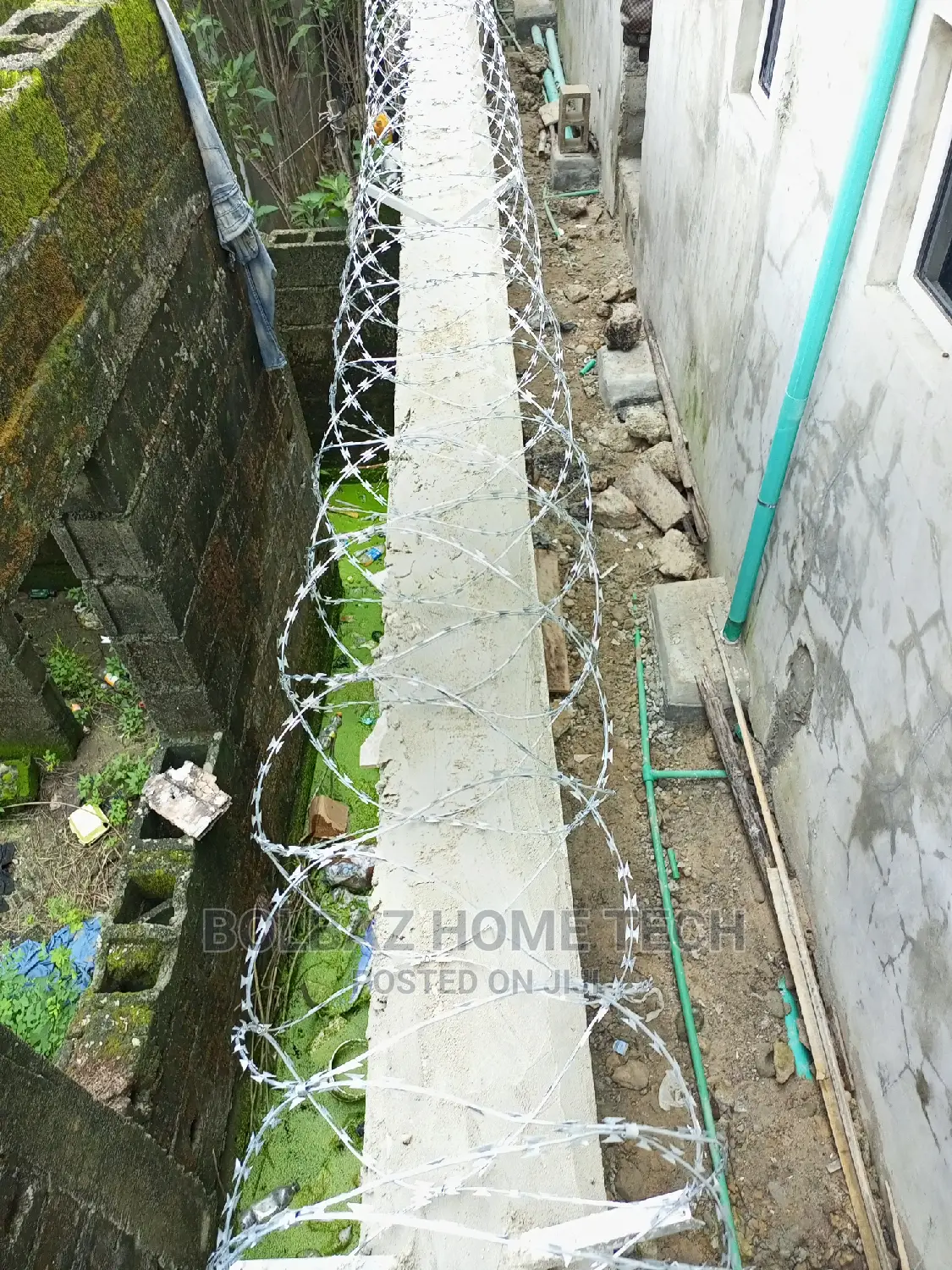 Razor Barb Wire; Anti-Climb
