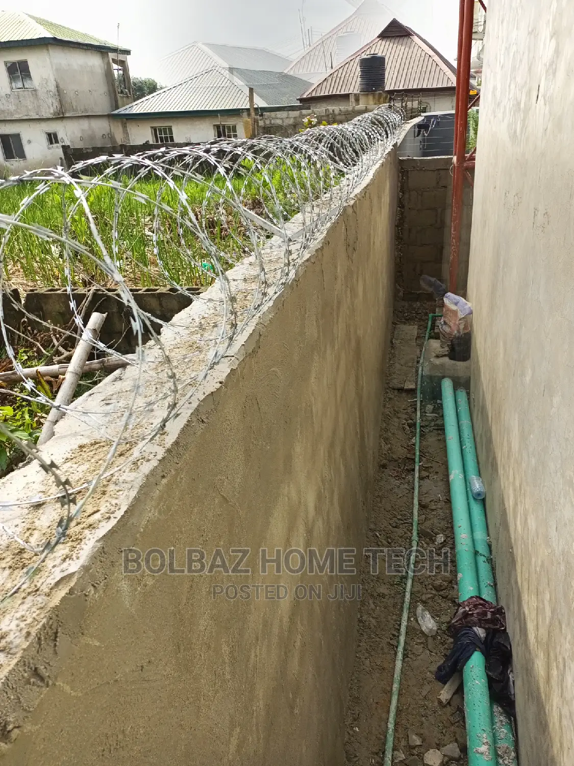 Razor Barb Wire; Anti-Climb