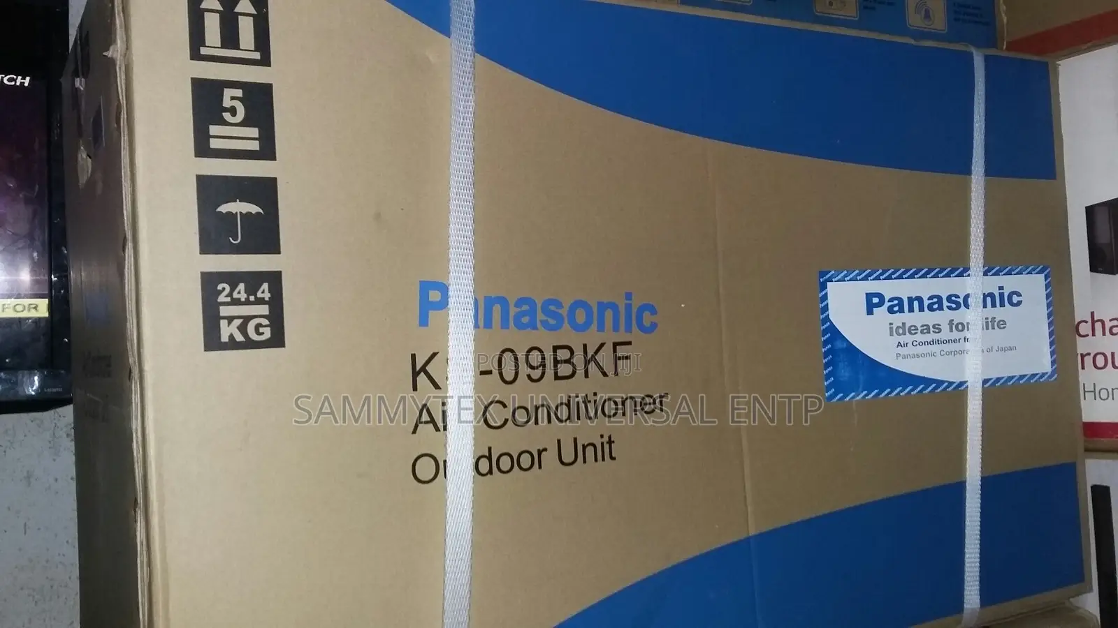 1hp Panasonic Cooling A.C With 2yrs Warrnty and Safe Delivry