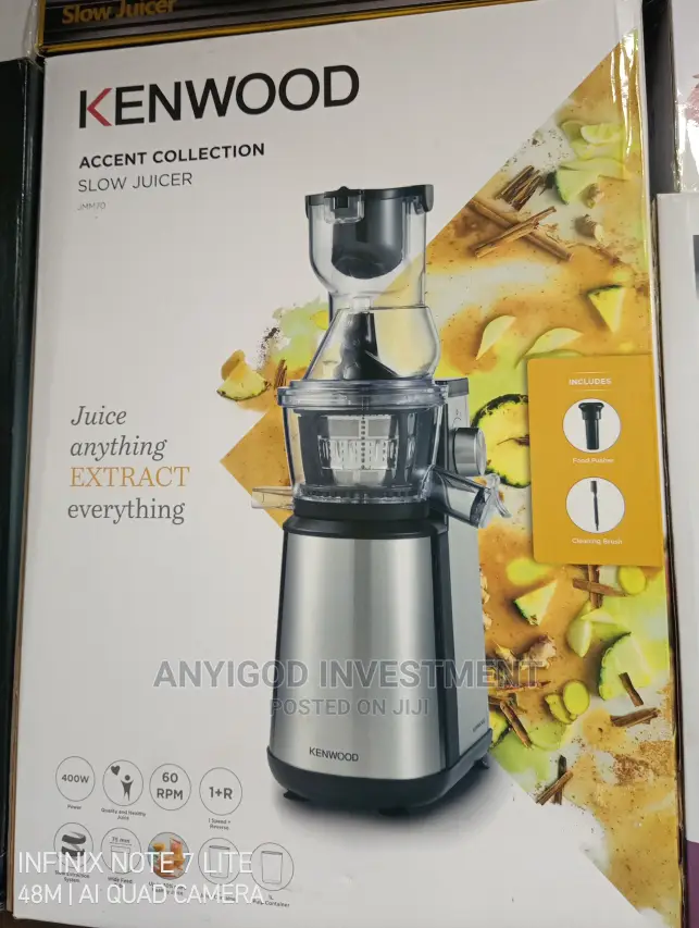 Kenwood Accant Collection Slow Juicer 400watts