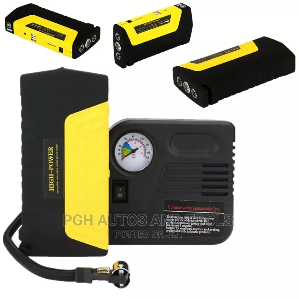 Multipurpose Jumpstarter + Tyre Inflator