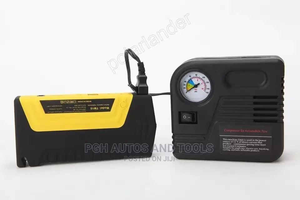 Multipurpose Jumpstarter + Tyre Inflator