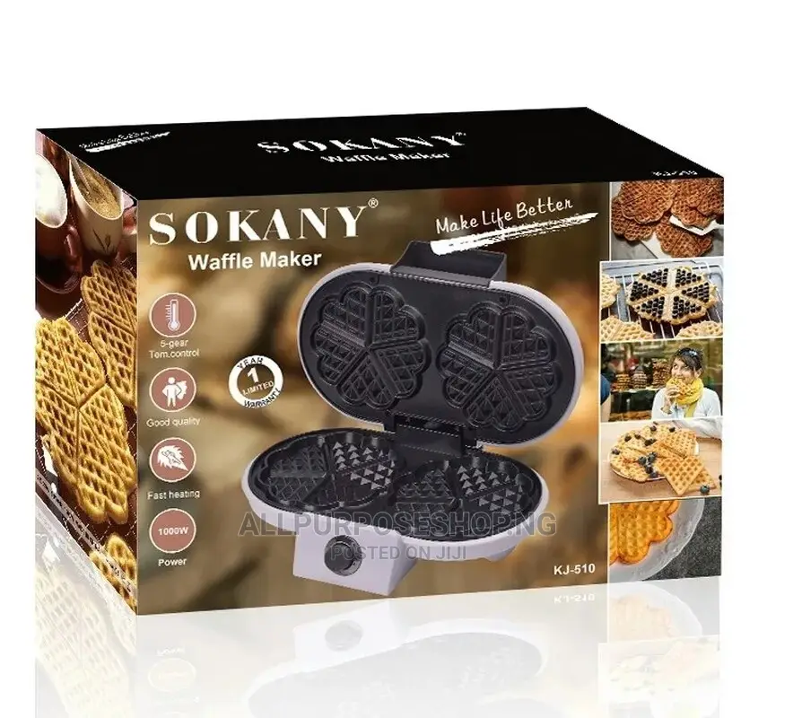 Sokany Waffle Maker