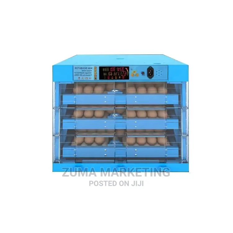 Automatic Dual Power Egg Incubator for 192 Eggs Wt Battery