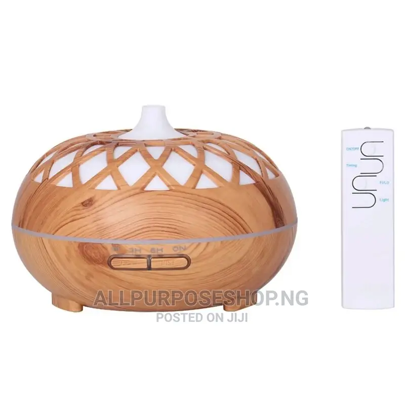 Aroma Diffuser With Led Light (Remote Control Inclusive )