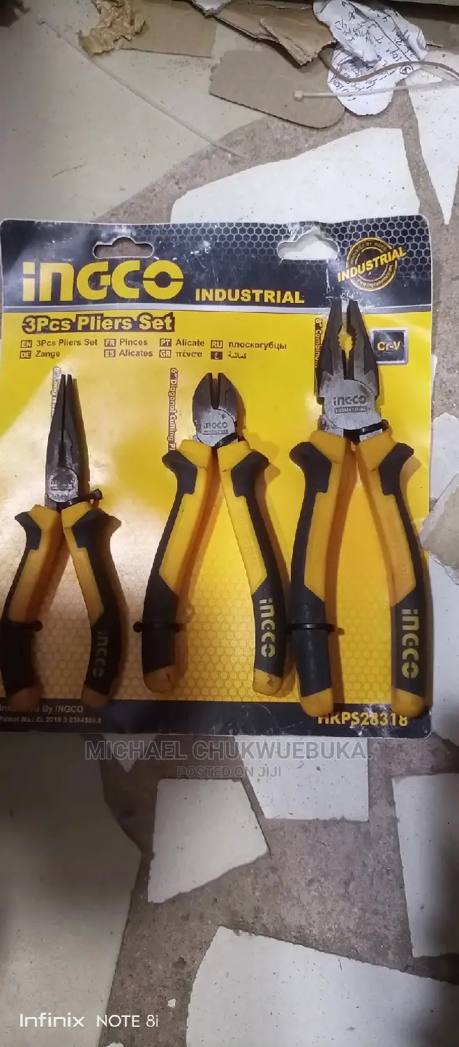 Ingco Plier Set Small