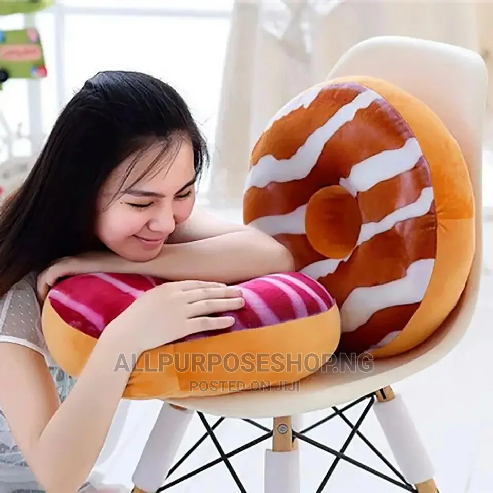 Doughnut Throw Pillow