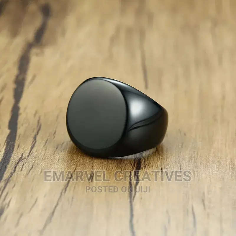 Original Black Ring for Men Non Tarnish