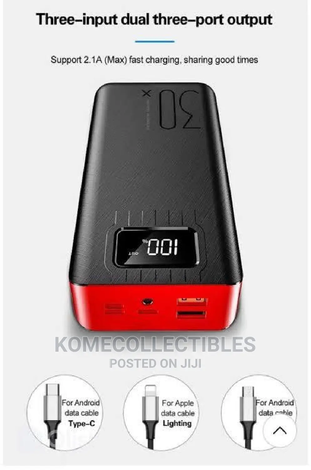 Mobile Power Bank 30,000MAH