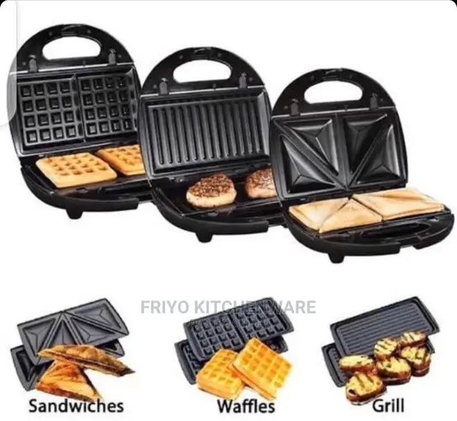 3in1 Sandwich,Waffle and Grill