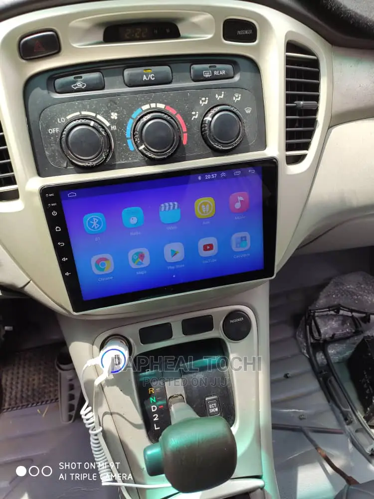 Toyota Highlander Android 2002 to 2007