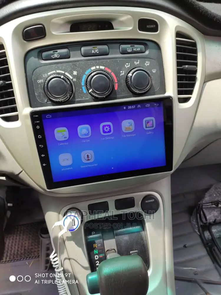 Toyota Highlander Android 2002 to 2007
