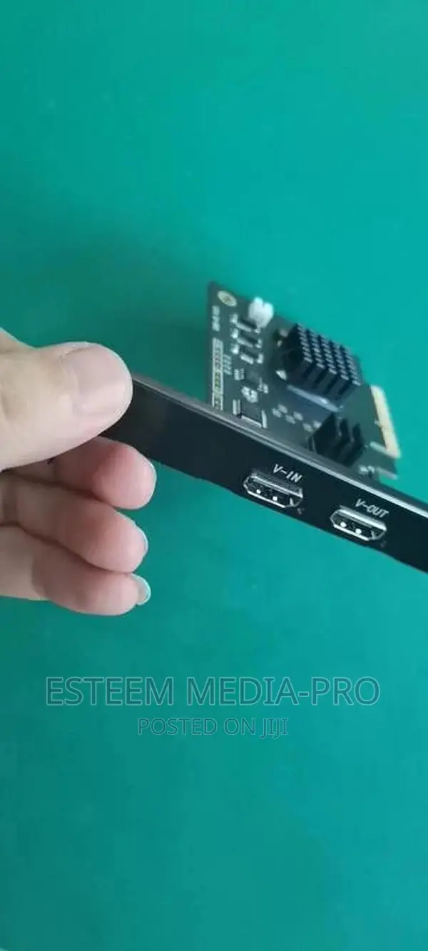 4K Streaming/Recording Pci-E Card With HDMI In/Loop Out