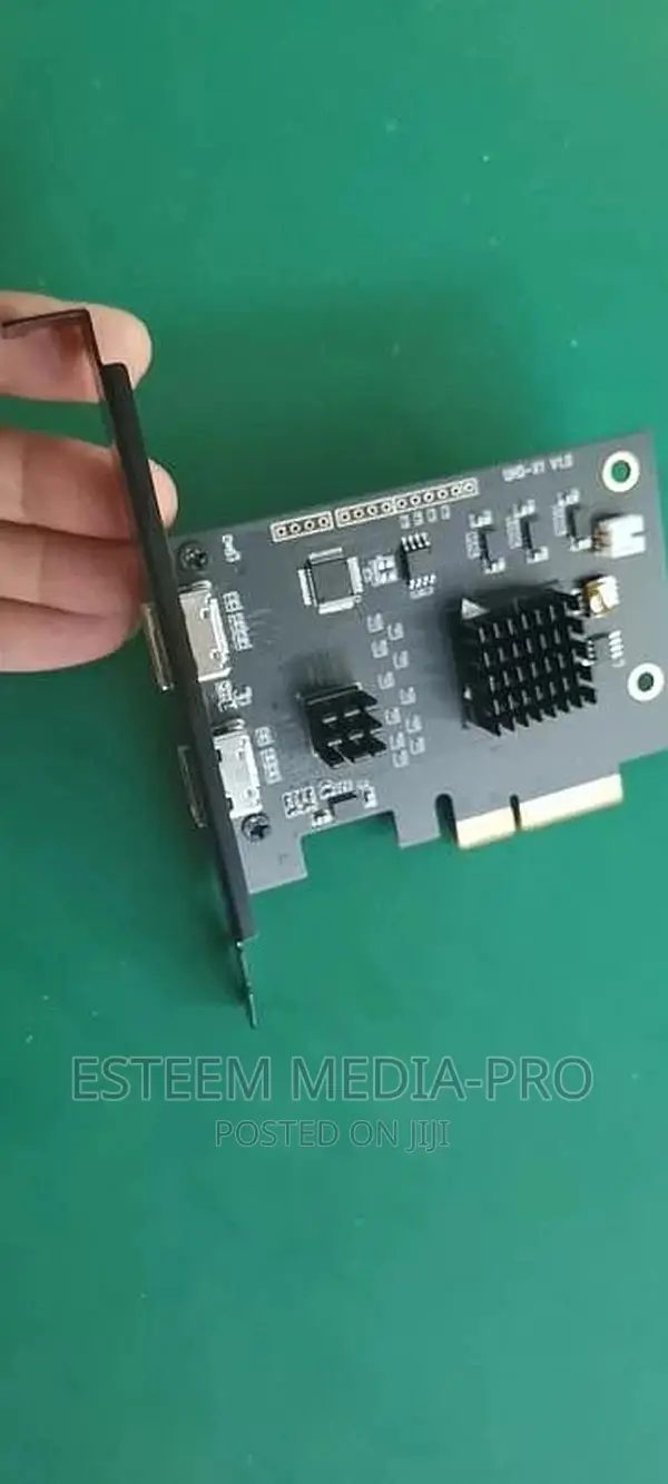 4K Streaming/Recording Pci-E Card With HDMI In/Loop Out