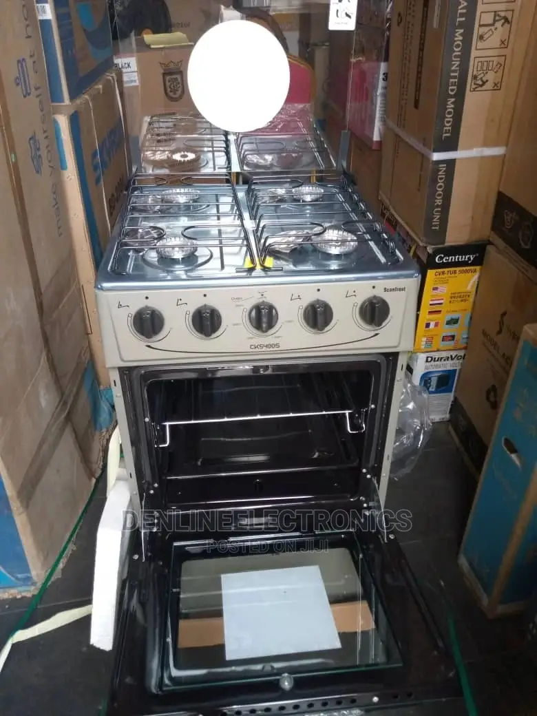 Scanfrost 50×50 4burners All Gas Cooker With Grill