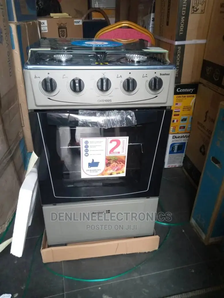 Scanfrost 50×50 4burners All Gas Cooker With Grill