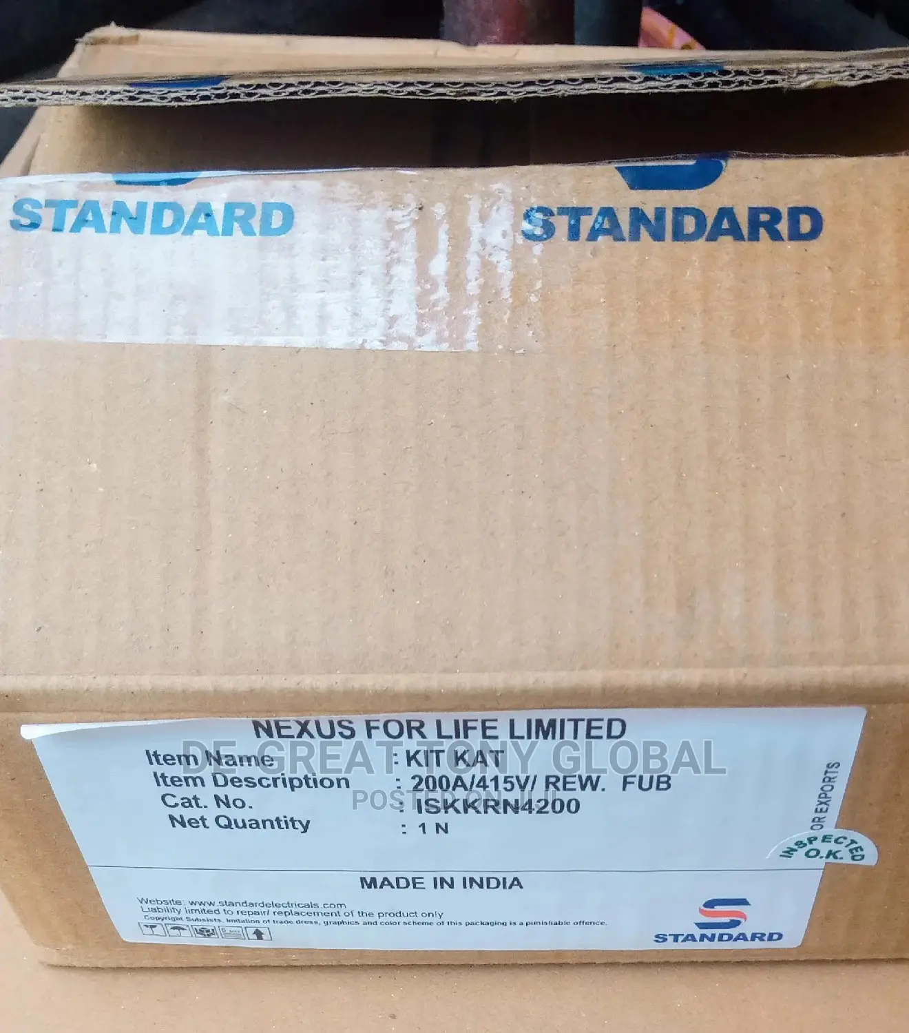 200amps Cutout Standard