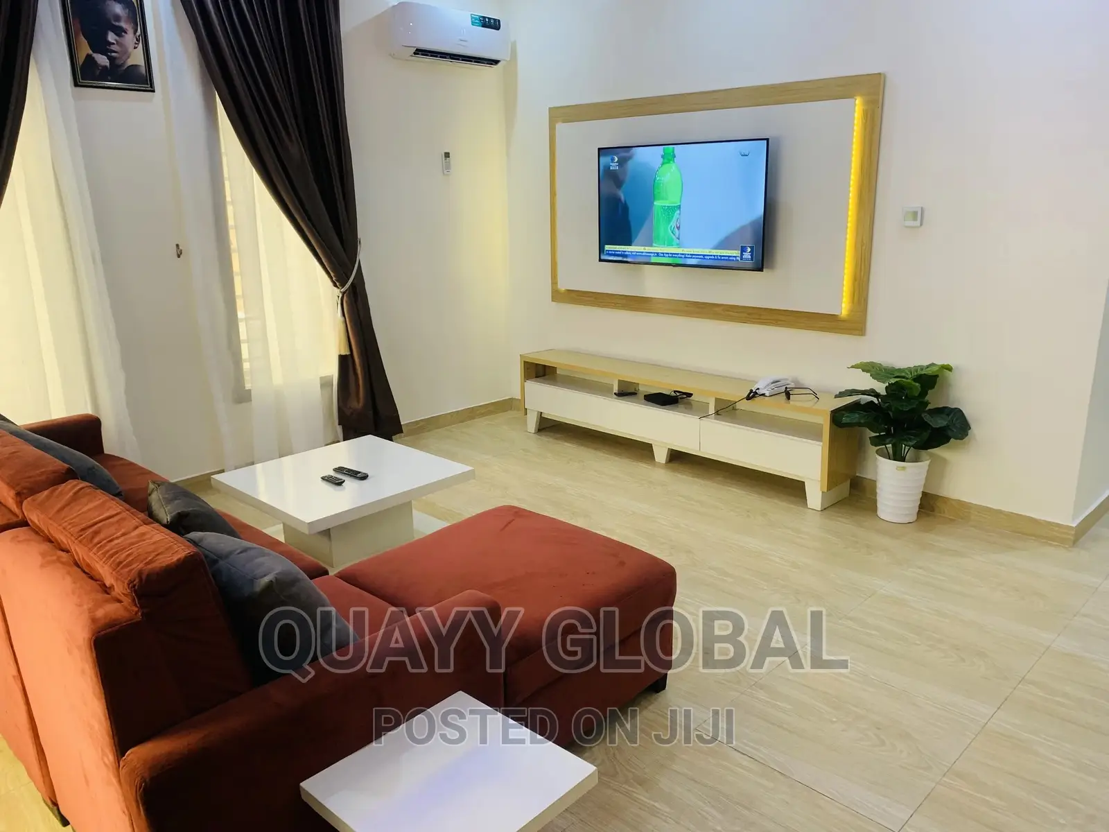 Luxurious One Bedroom Apartment With 24/7 Light and Wi-Fi