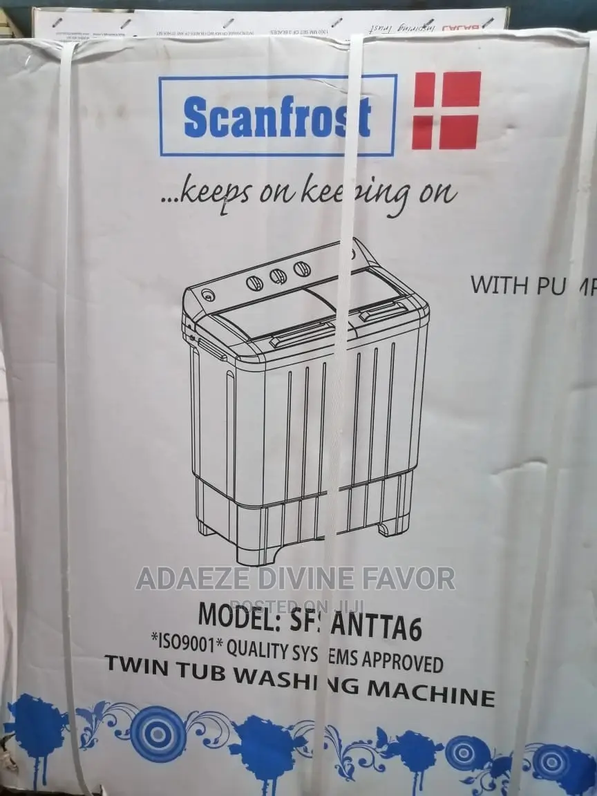 Scanfrost Twin Tub Washing Machine