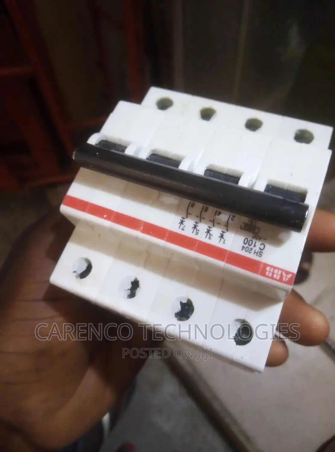 4pole Breaker Switch ABB 100amps
