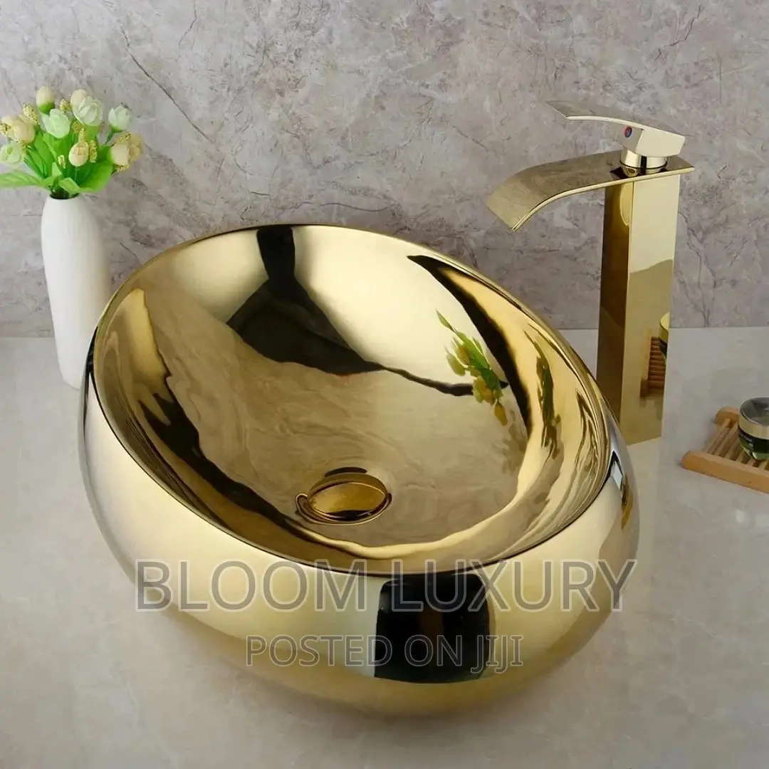 Gold Counter Top Basin