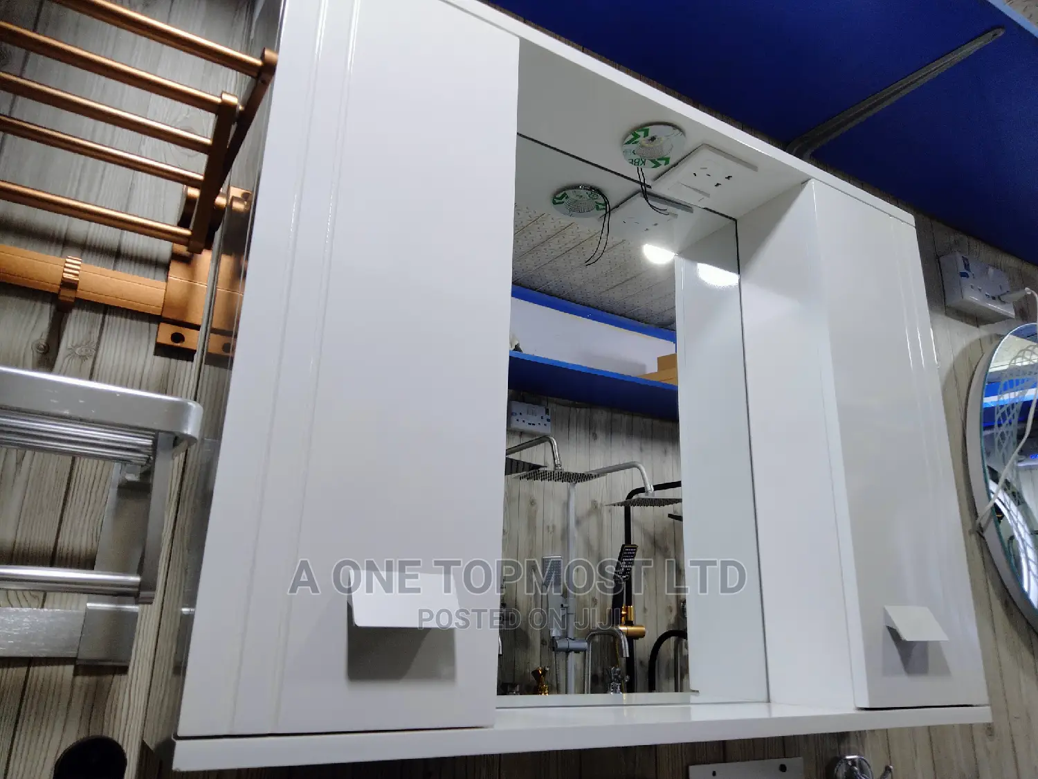 2 Doors Cabinet Mirror